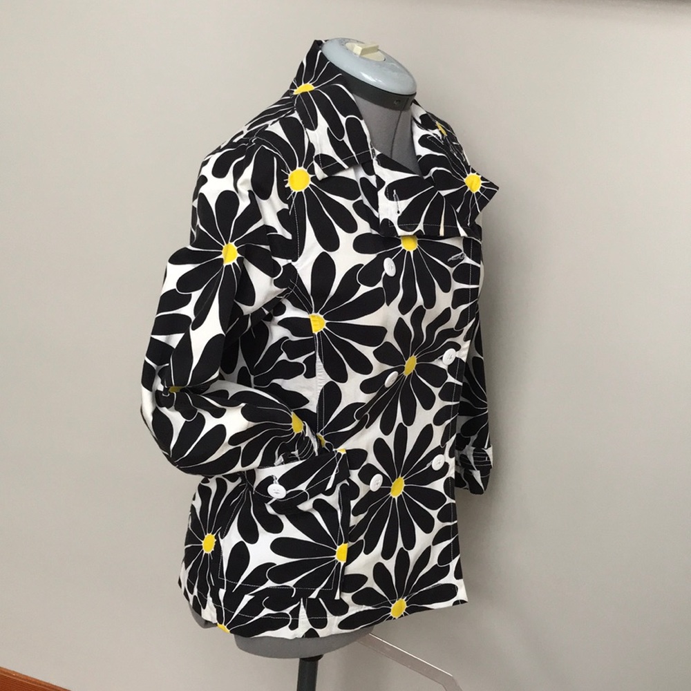 GAP Girls Daisy Waterproof Coat w/detachable fleece lining - Picture 3 of 8
